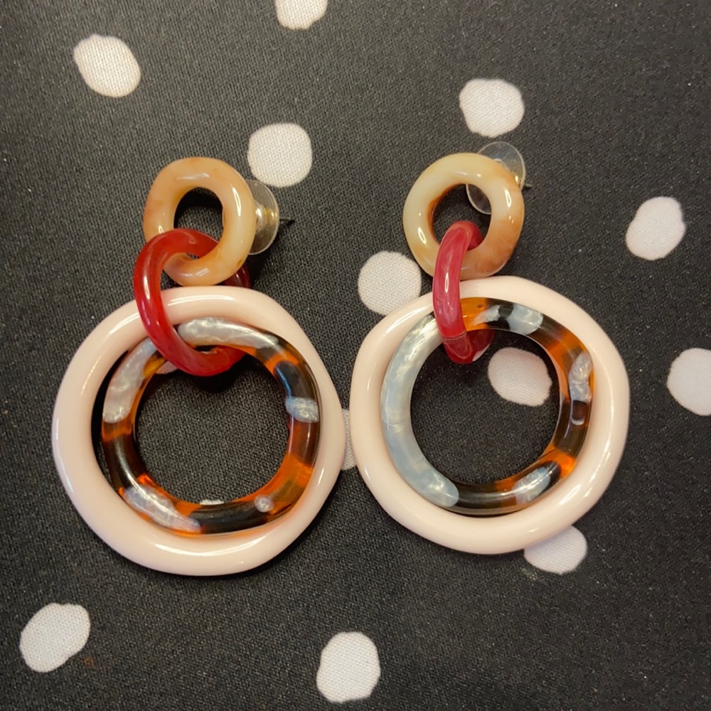 Lele Sadoughi Twig Banded Hoop Earrings